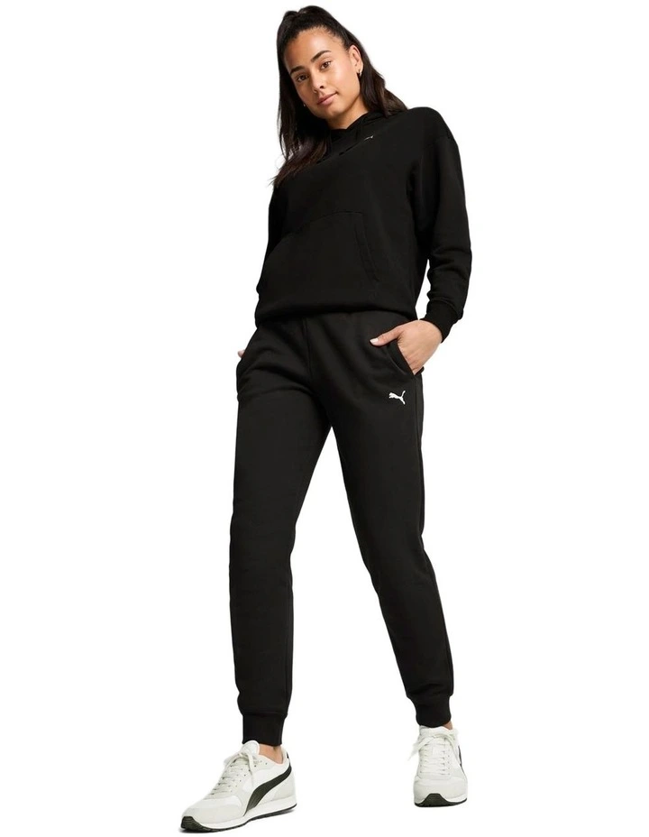 Essential Sweatpants in Black image 3