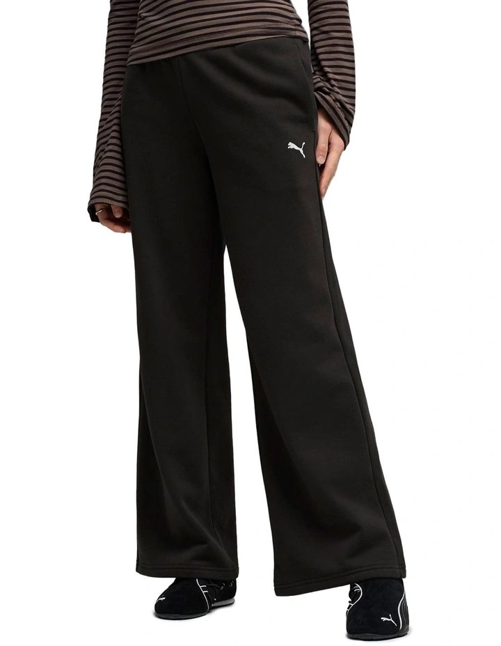 Ess Cat Standard Wide Leg Pant in Black image 1