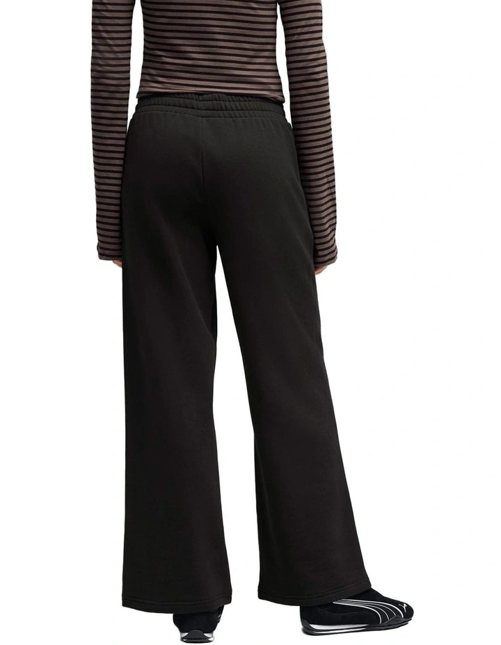 Ess Cat Standard Wide Leg Pant in Black image 2