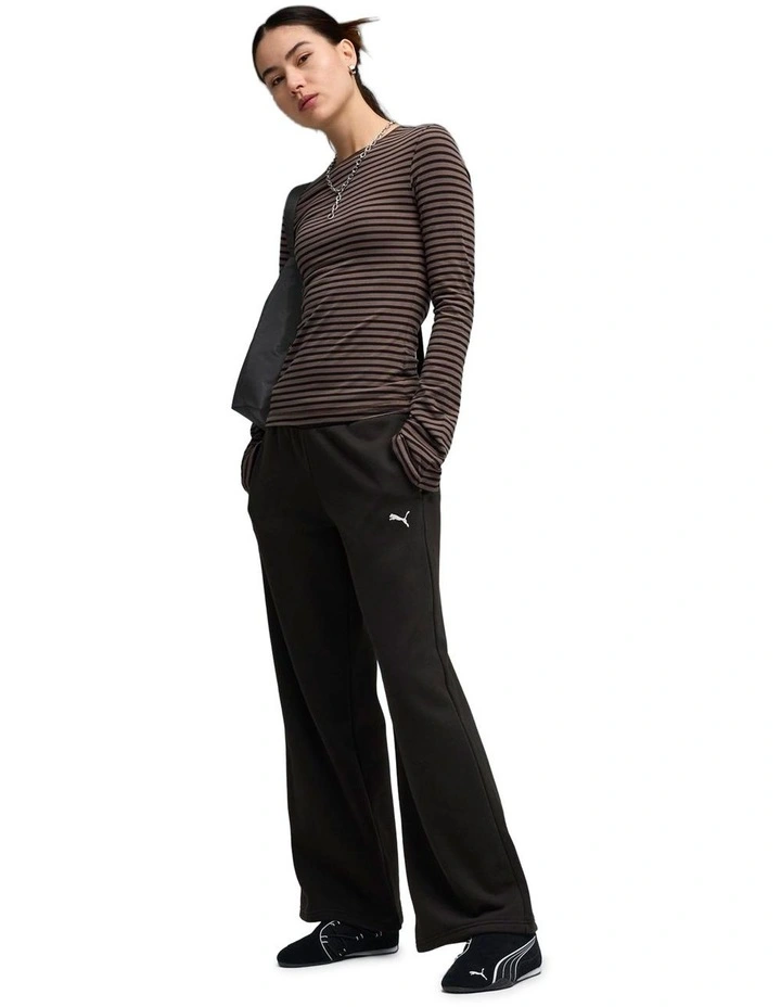 Ess Cat Standard Wide Leg Pant in Black image 3