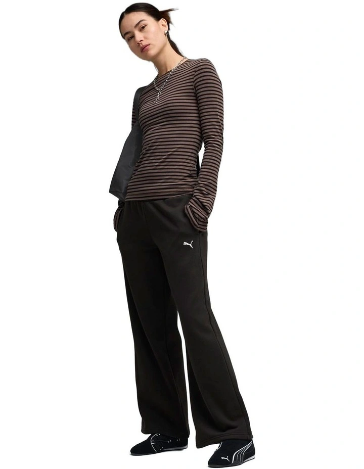 Ess Cat Standard Wide Leg Pant in Black image 3