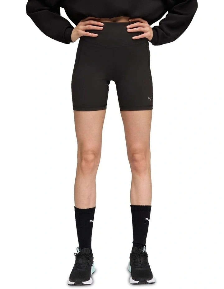 W Cloudspun Tight Short in Black image 1