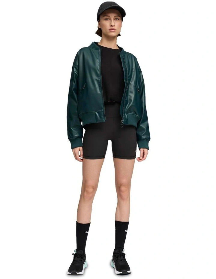 W Cloudspun Tight Short in Black image 3