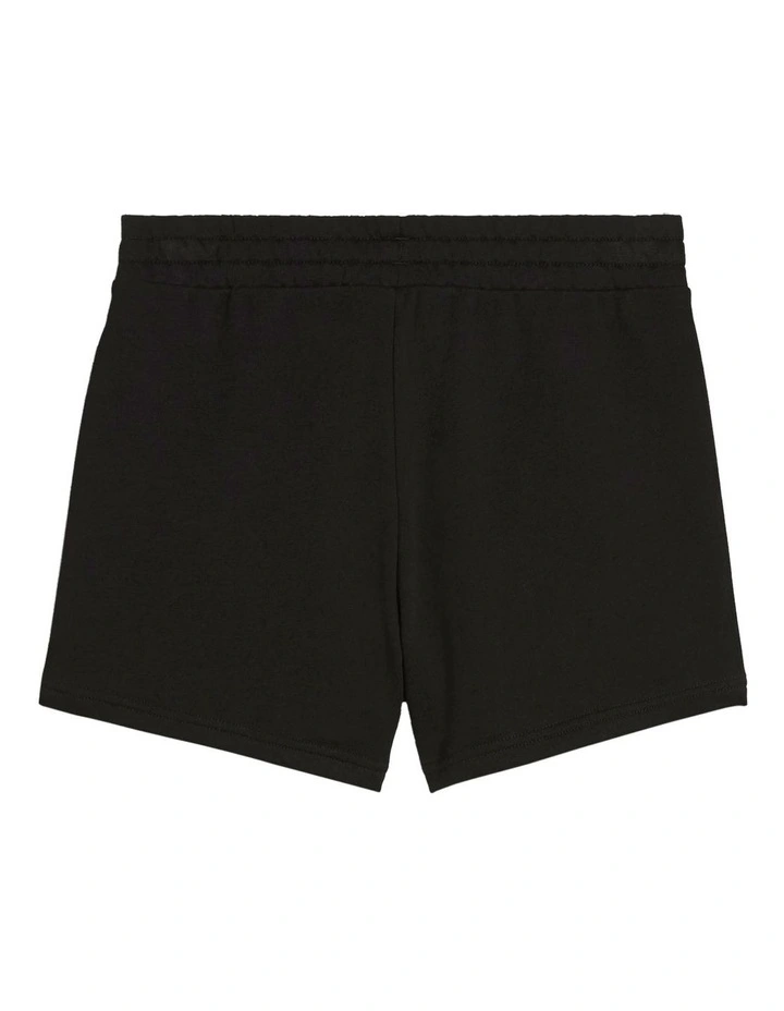 Essentials Small No. 1 Logo Shorts in Black image 5