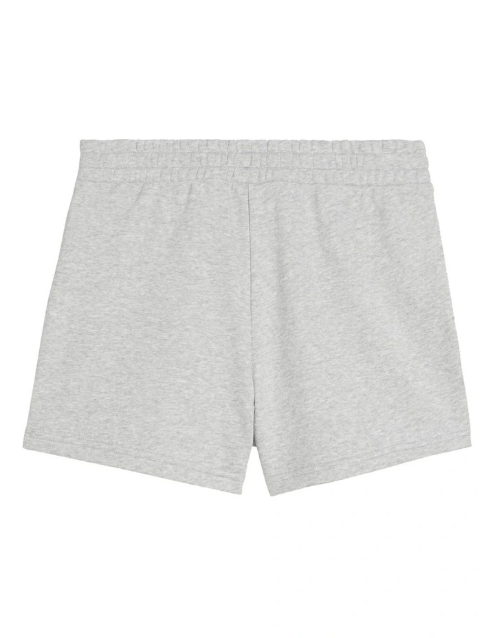 Essentials Small No. 1 Logo Shorts in Grey image 3