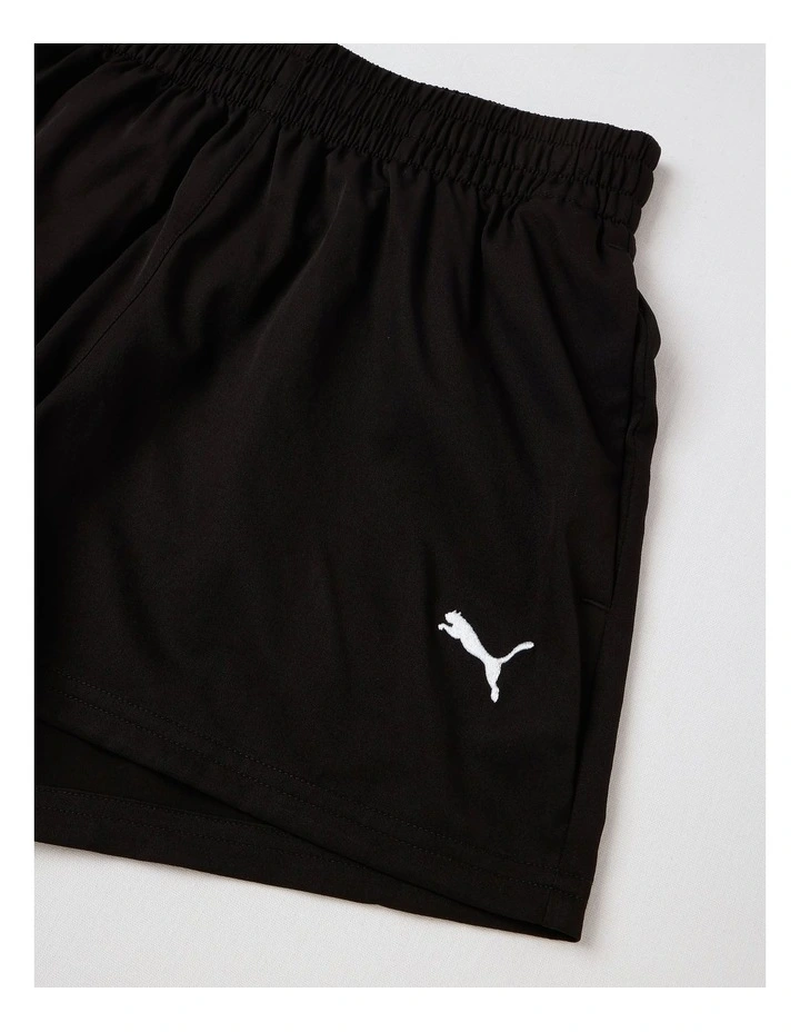 ESS Woven Shorts in Black image 2