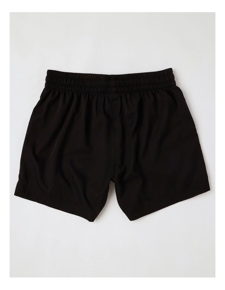 ESS Woven Shorts in Black image 3