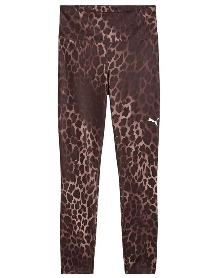 Tad Essentials Spotted High Waist 7/8 Tight in Brown image 4