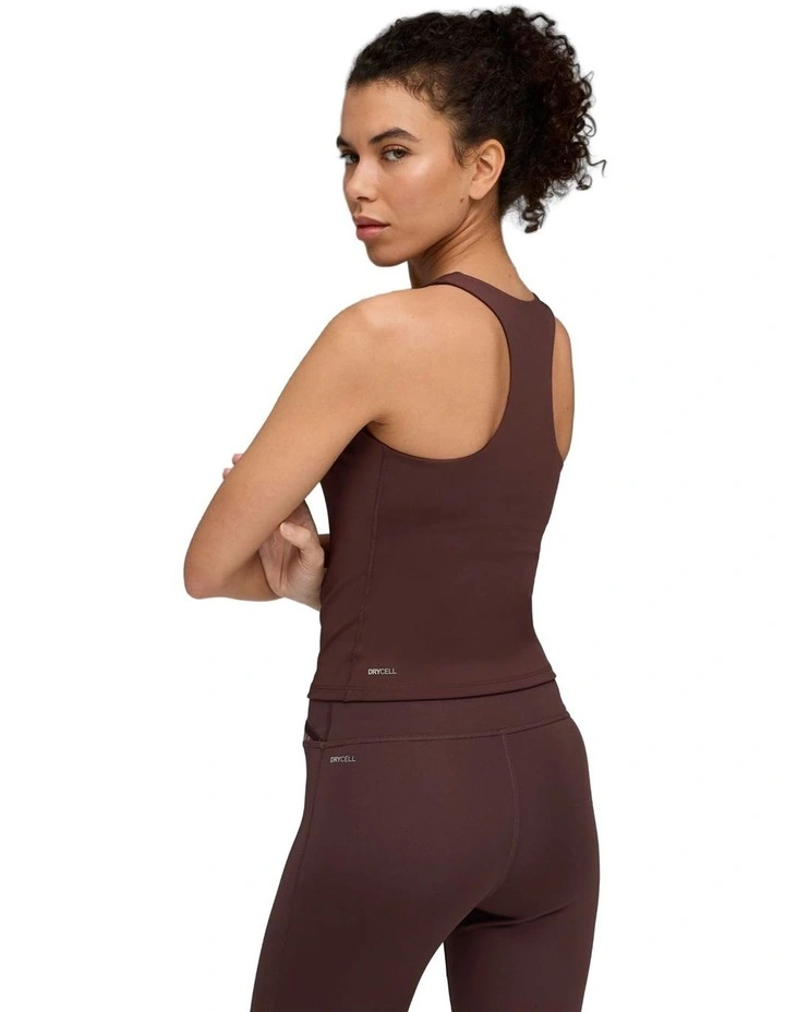 Tad Essential 2 In 1 Tank in Brown image 2