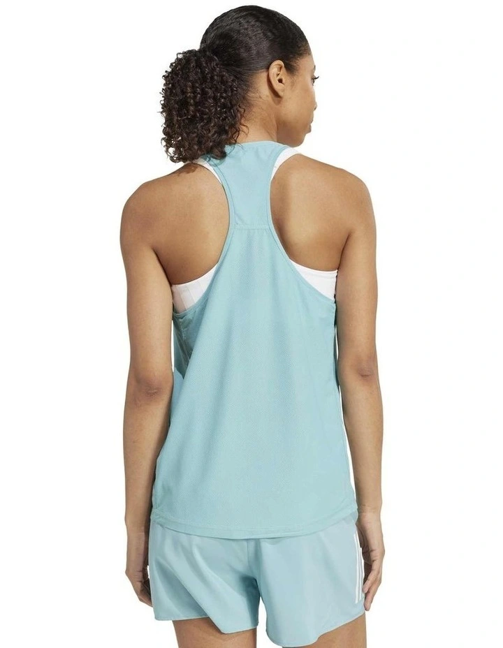 Own The Run Tank Top in Blue image 2