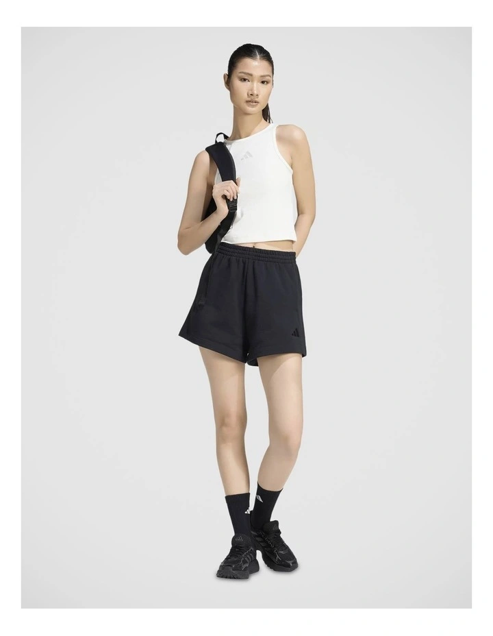 ADIDAS KIT SMALL LOGO RIB TANK TOP image 3