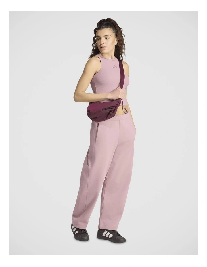 ADIDAS KIT SMALL LOGO RIB TANK Top image 3