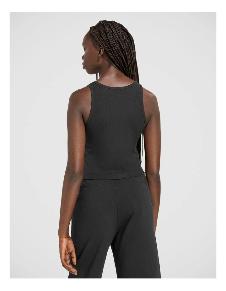 ADIDAS KIT SMALL LOGO RIB Tank Top image 2