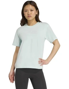 Essentials Small Logo Cotton T-shirt in Green