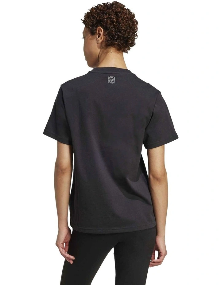 Animal Graphic T-shirt in Black image 2