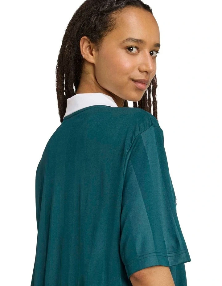 Tiro Polo T-shirt in Green image 5