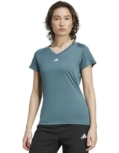 AEROREADY Train Essentials Minimal Branding V-Neck Tee