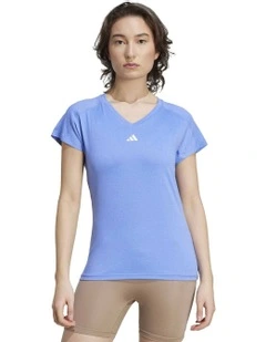 AEROREADY Train Essentials Minimal Branding V-Neck Tee