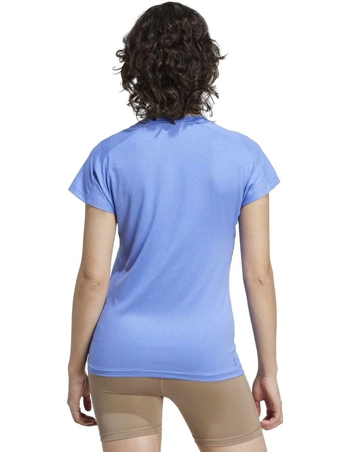 AEROREADY Train Essentials Minimal Branding V-Neck Tee image 2