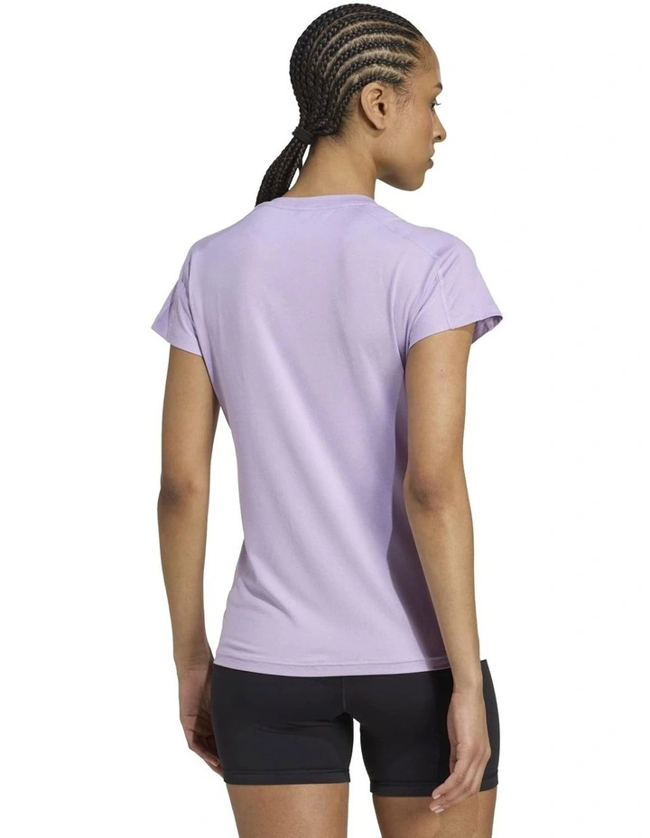 AEROREADY Train Essentials Minimal Branding V-Neck Tee image 2