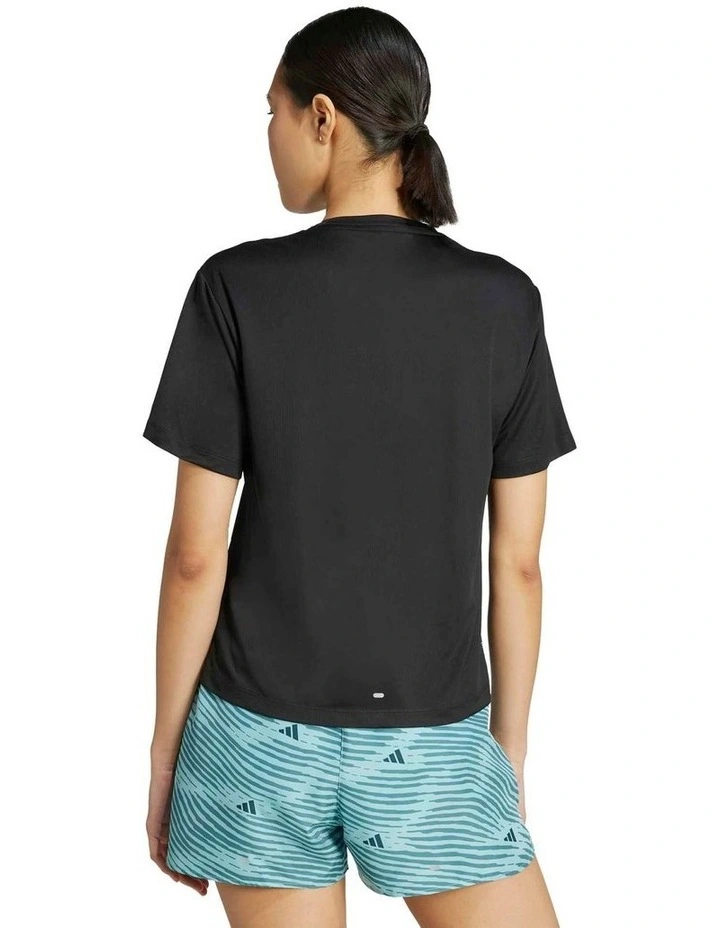 365 Running Essentials Brand Love Tee in Black image 2