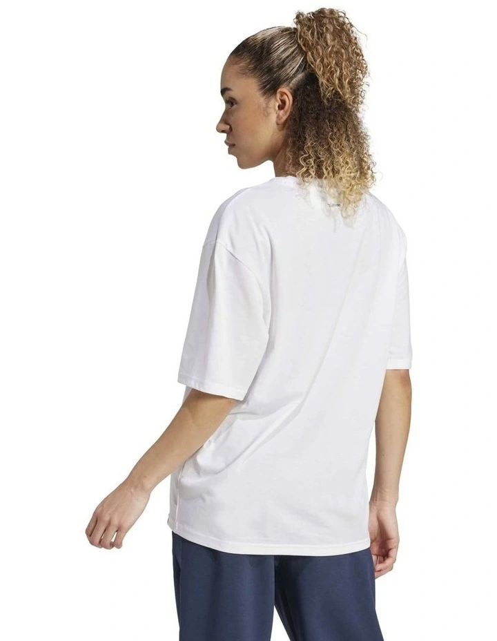 Climnacool Strength Training Graphic Tee in White image 2