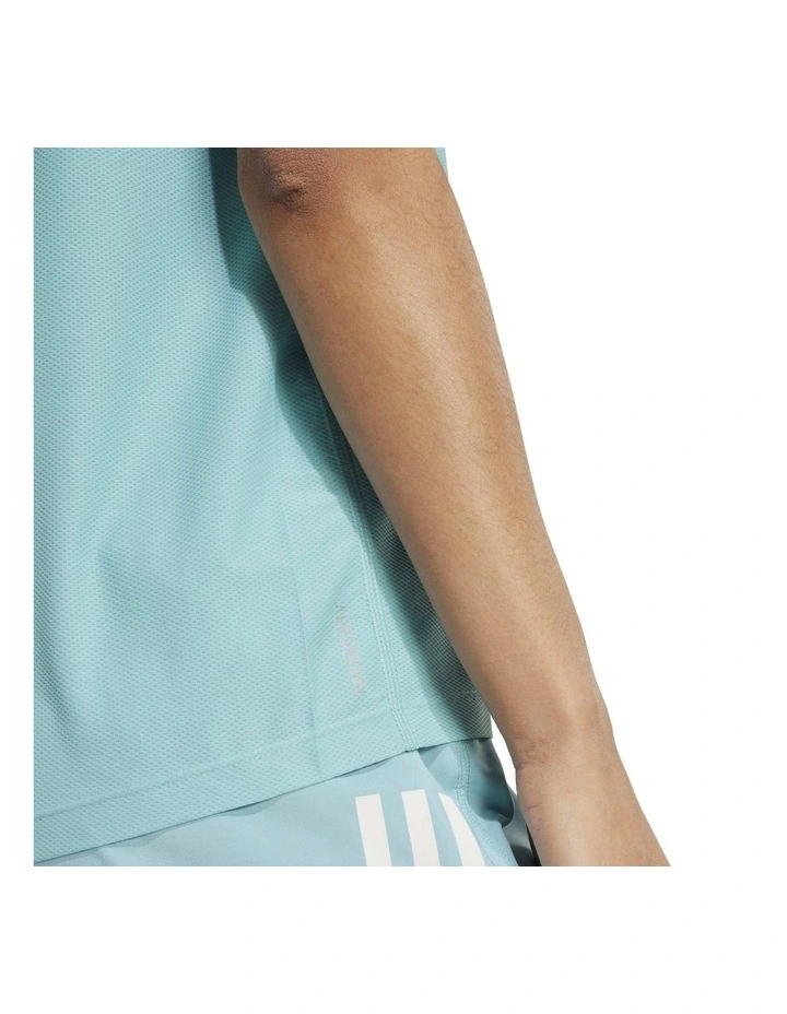 Own The Run Tee in Blue image 4