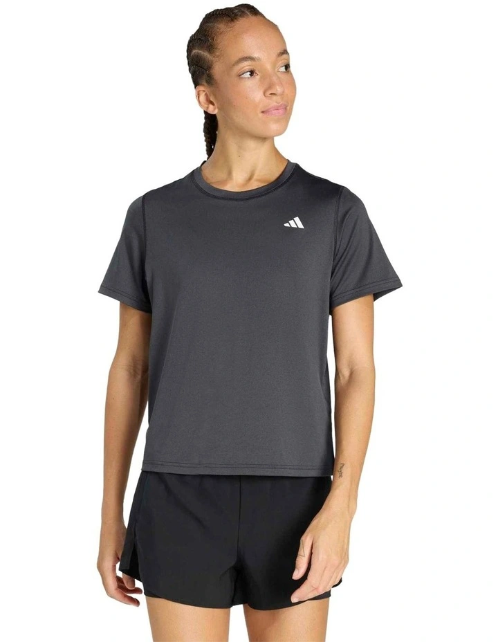 Workout Essentials Crew Neck T-shirt in Black image 1