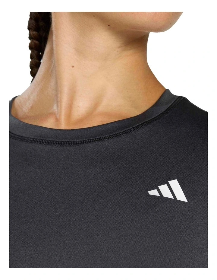 Workout Essentials Crew Neck T-shirt in Grey image 3