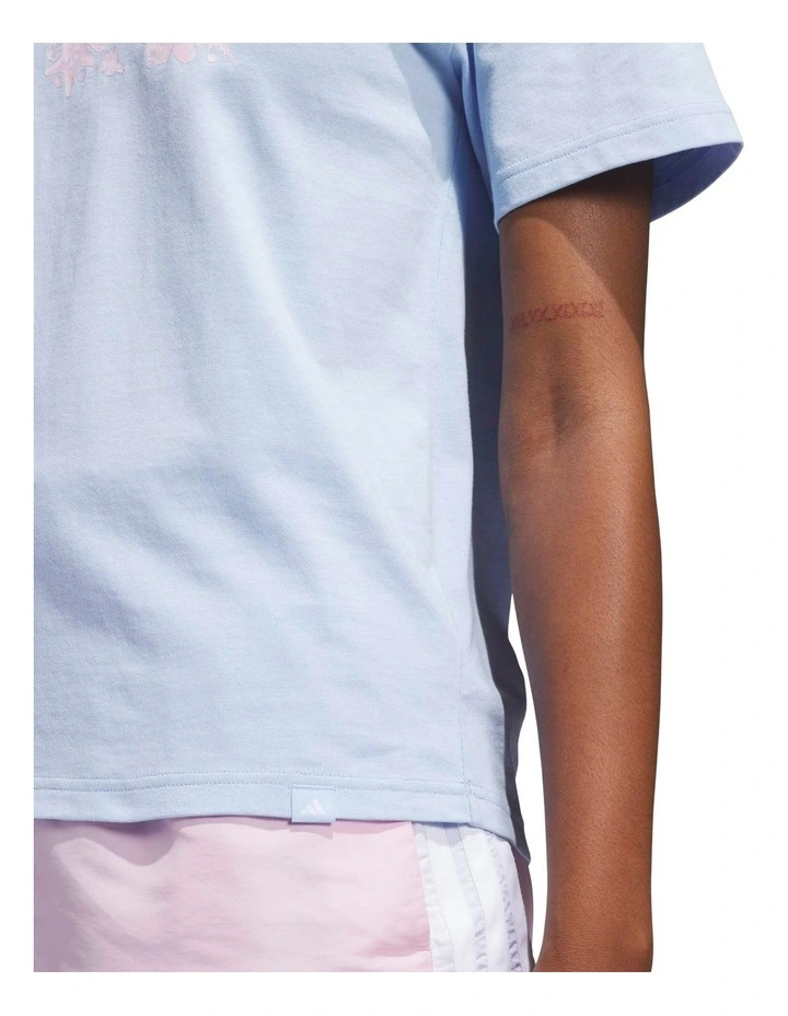 Workout Essentials Crew Neck T-shirt in Grey image 5