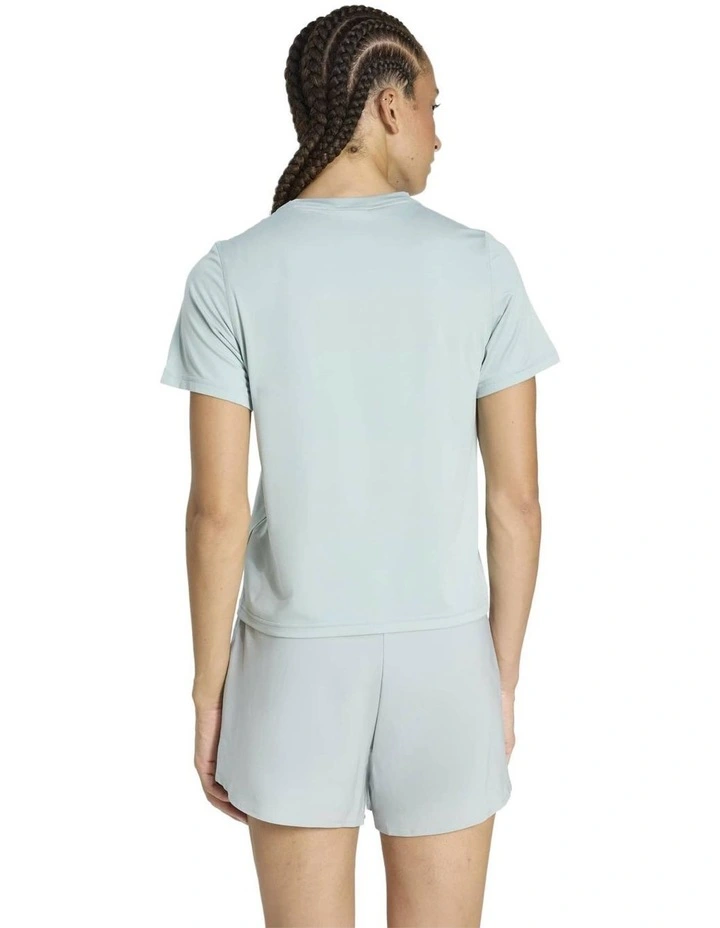 Workout Essentials Crew Neck T-shirt in Wonder Sage image 2