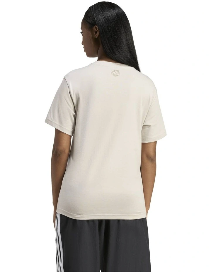 Animal Graphic T-Shirt in Beige image 2
