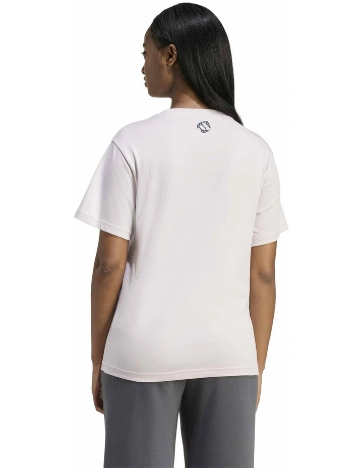 Animal Graphic T-shirt in Ice Purple image 2