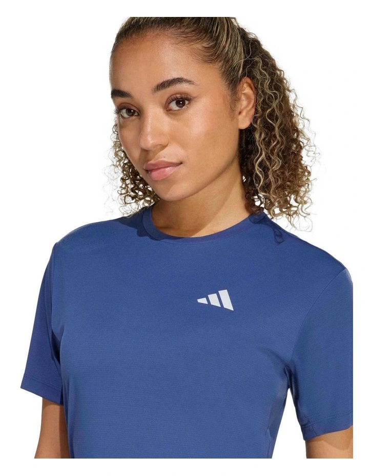 Running Essentials T-shirt Adi365 in Tech Indigo image 4