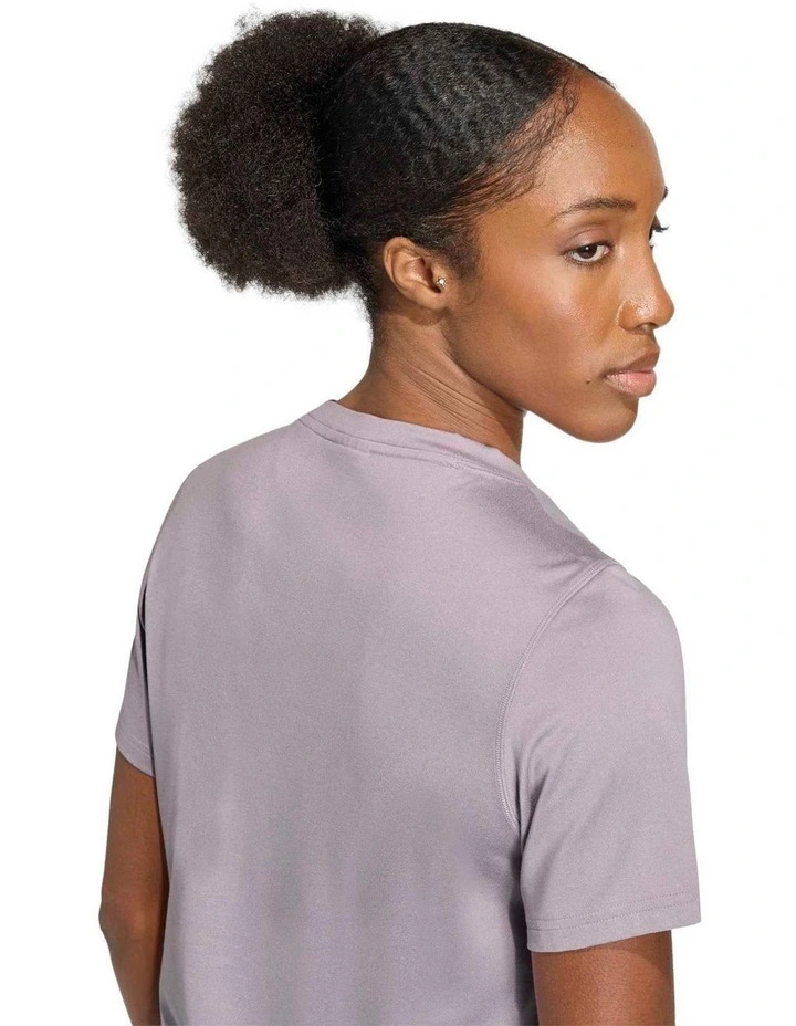 Workout Essentials Crew Neck T-shirt in Purple image 5