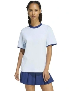 Seasonal Essentials Colorpop T-Shirt with Embroidered Graphic