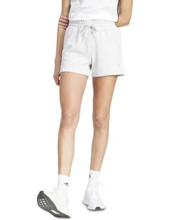 Essentials Small Logo Feel Cozy Shorts in White
