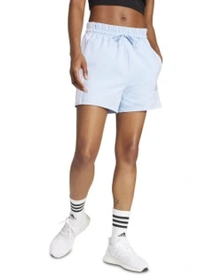 Essentials 3-Stripes Cotton Shorts