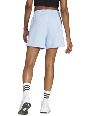 Essentials 3-Stripes Cotton Shorts in Multi