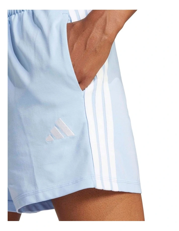 Essentials 3-Stripes Cotton Shorts image 5