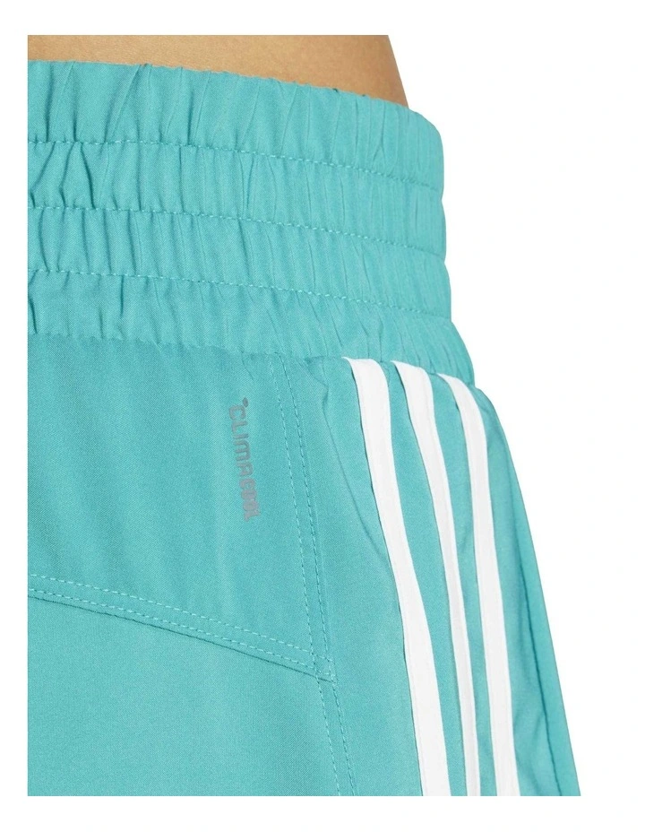 Pacer Training Stripes Woven High Rise Shorts in Blue image 5