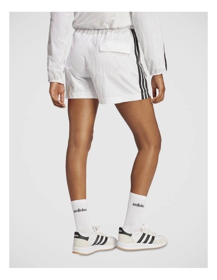 Essentials 3-Stripes Lifestyle Woven Shorts image 2