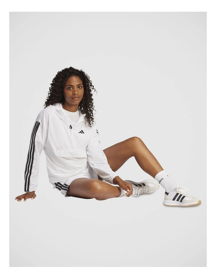 Essentials 3-Stripes Lifestyle Woven Shorts image 3