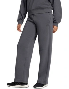 Essentials Small Logo Feel Cozy Open-Hem Joggers in Grey