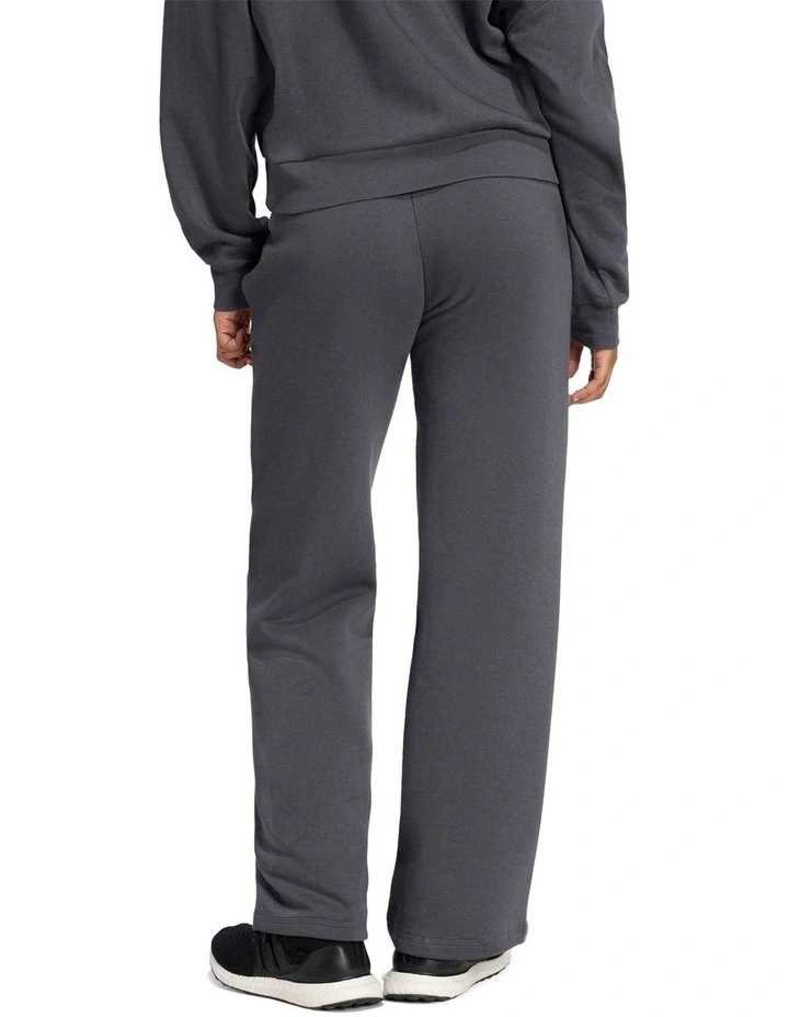 Essentials Small Logo Feel Cozy Open-Hem Joggers in Grey image 2