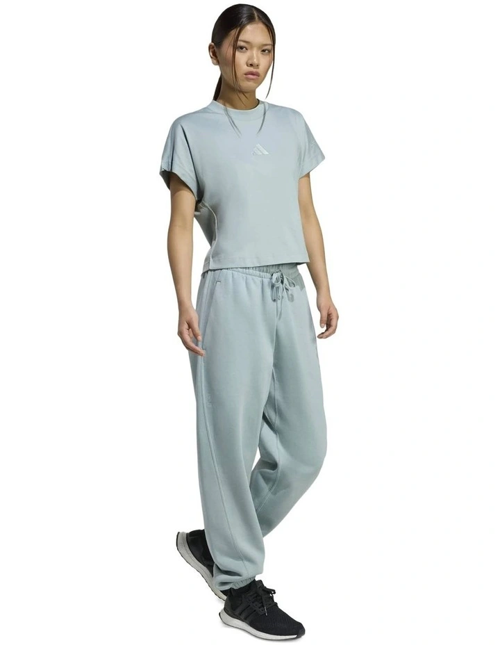 All Szn Fleece Loose Joggers in Wonder Sage image 3