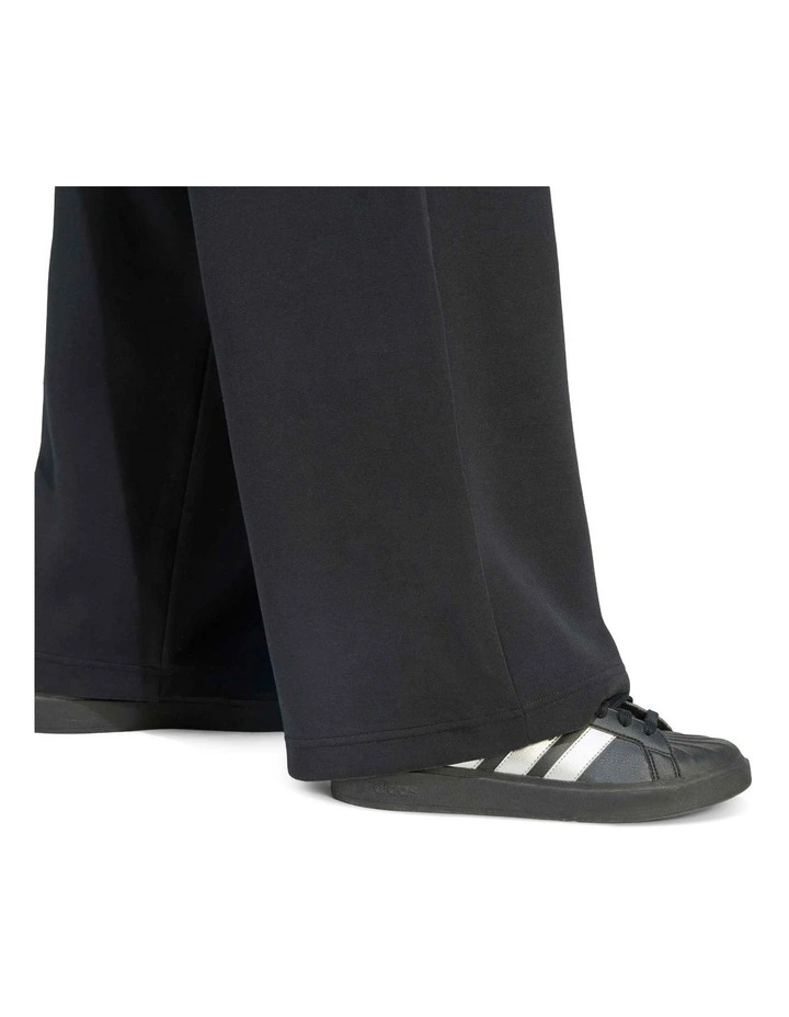 Soft Lux Straight Leg Tracksuit Bottoms in Black image 6