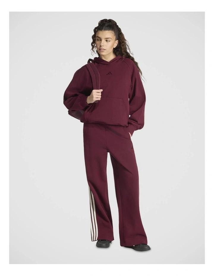 adidas KIT 3-Stripes Wide Joggers image 3