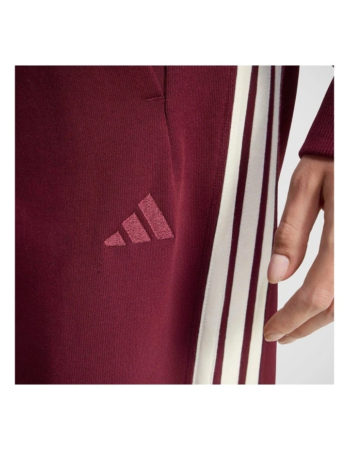 adidas KIT 3-Stripes Wide Joggers image 4