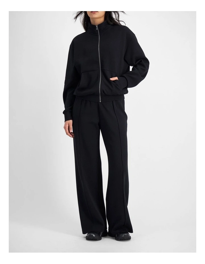 Tech Stretch Zip Jacket in Nu Black image 5